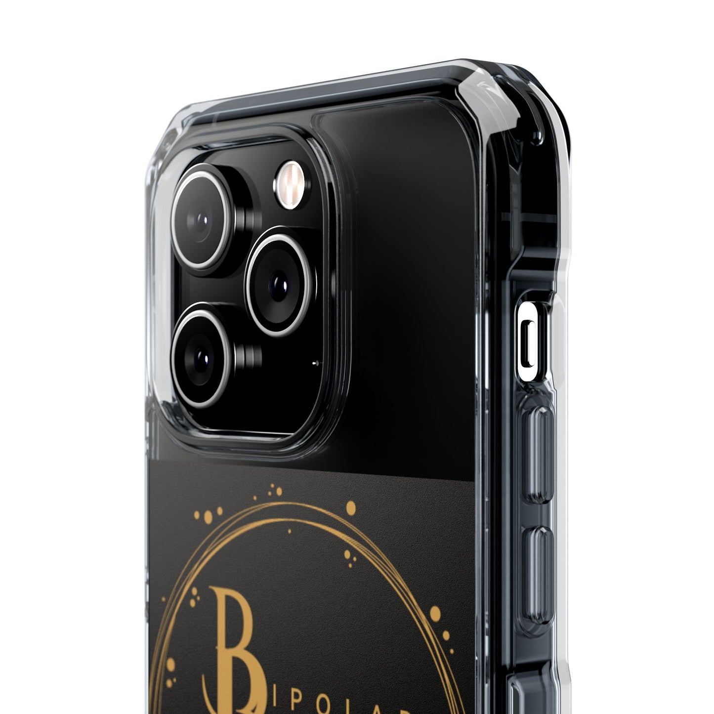 Magnetic Clear Impact Case - Bipolar & Beyond Poetry and Art Design