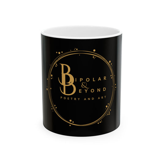 Bipolar & Beyond Ceramic Mug - Poetry and Art Gift for Creative Souls