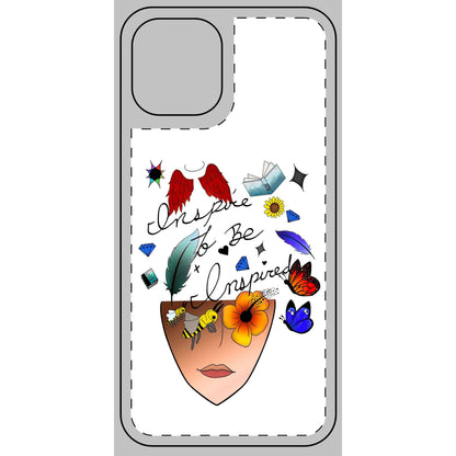 Inspirational Phone Skin - Inspire to Be Inspired Design for Creatives