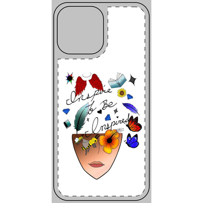 Inspirational Phone Skin - Inspire to Be Inspired Design for Creatives