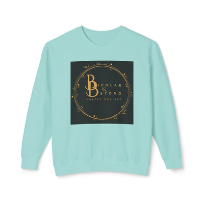 Bipolar & Beyond Unisex Lightweight Crewneck Sweatshirt - Poetry and Art Inspired