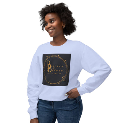 Bipolar & Beyond Unisex Lightweight Crewneck Sweatshirt - Poetry and Art Inspired