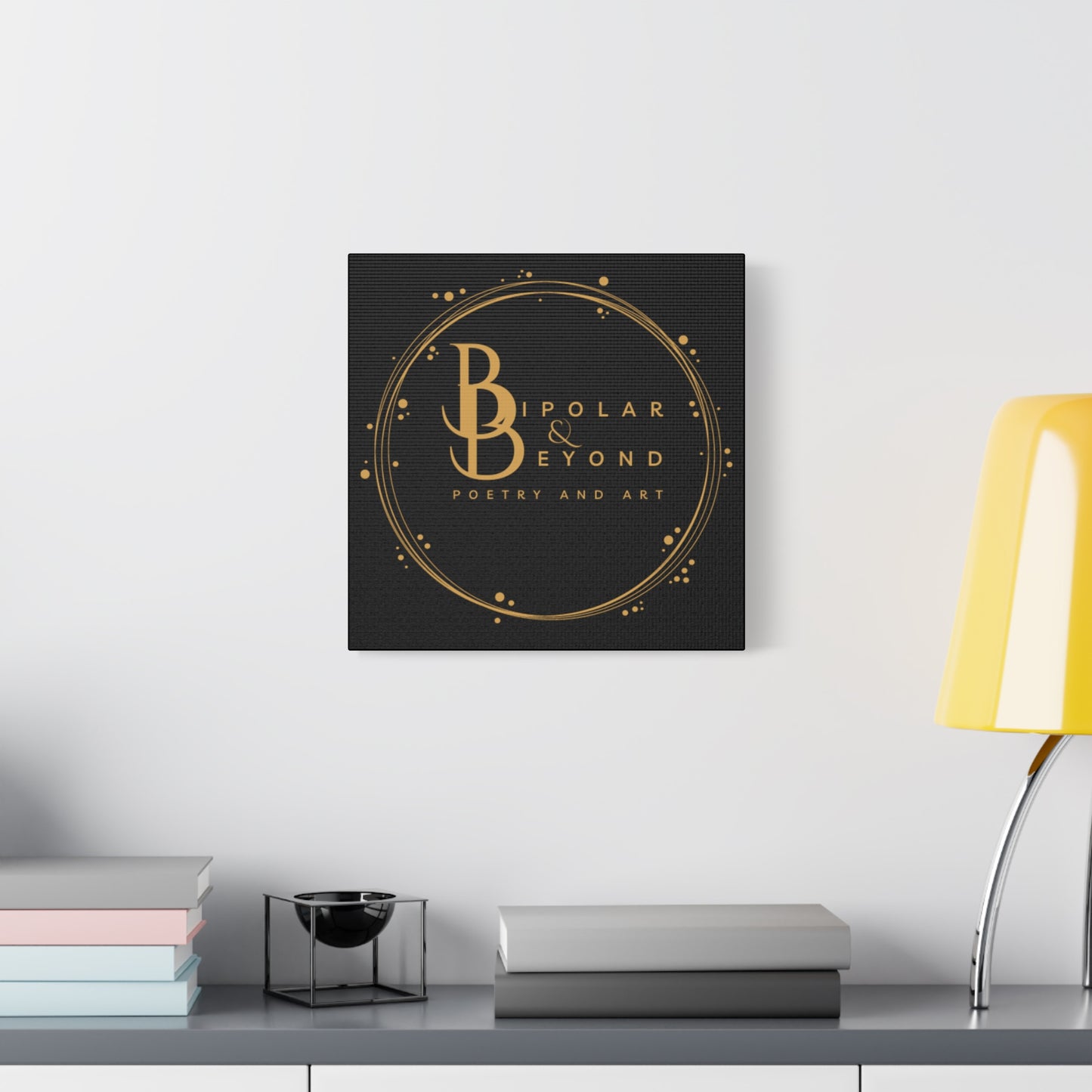 Artistic Matte Canvas Print - Bipolar & Beyond Poetry & Art