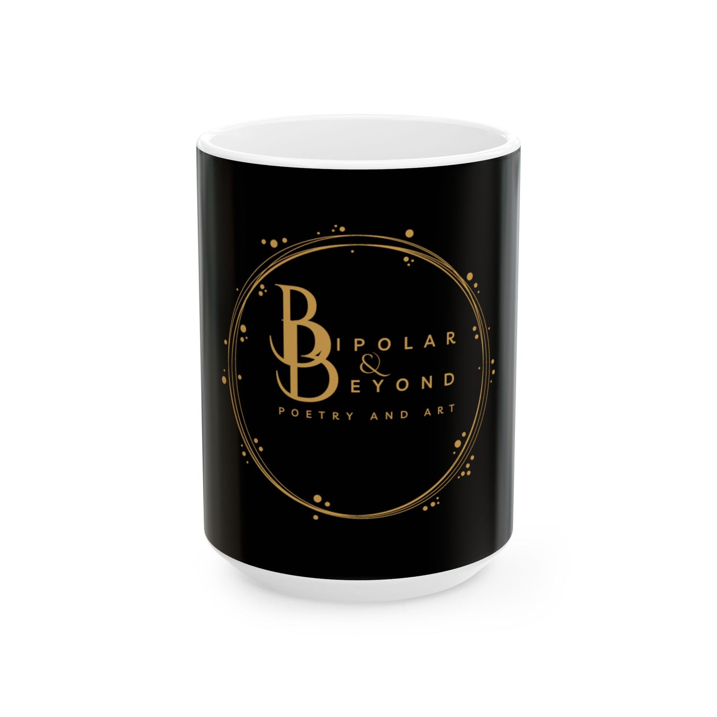 Bipolar & Beyond Ceramic Mug - Poetry and Art Gift for Creative Souls