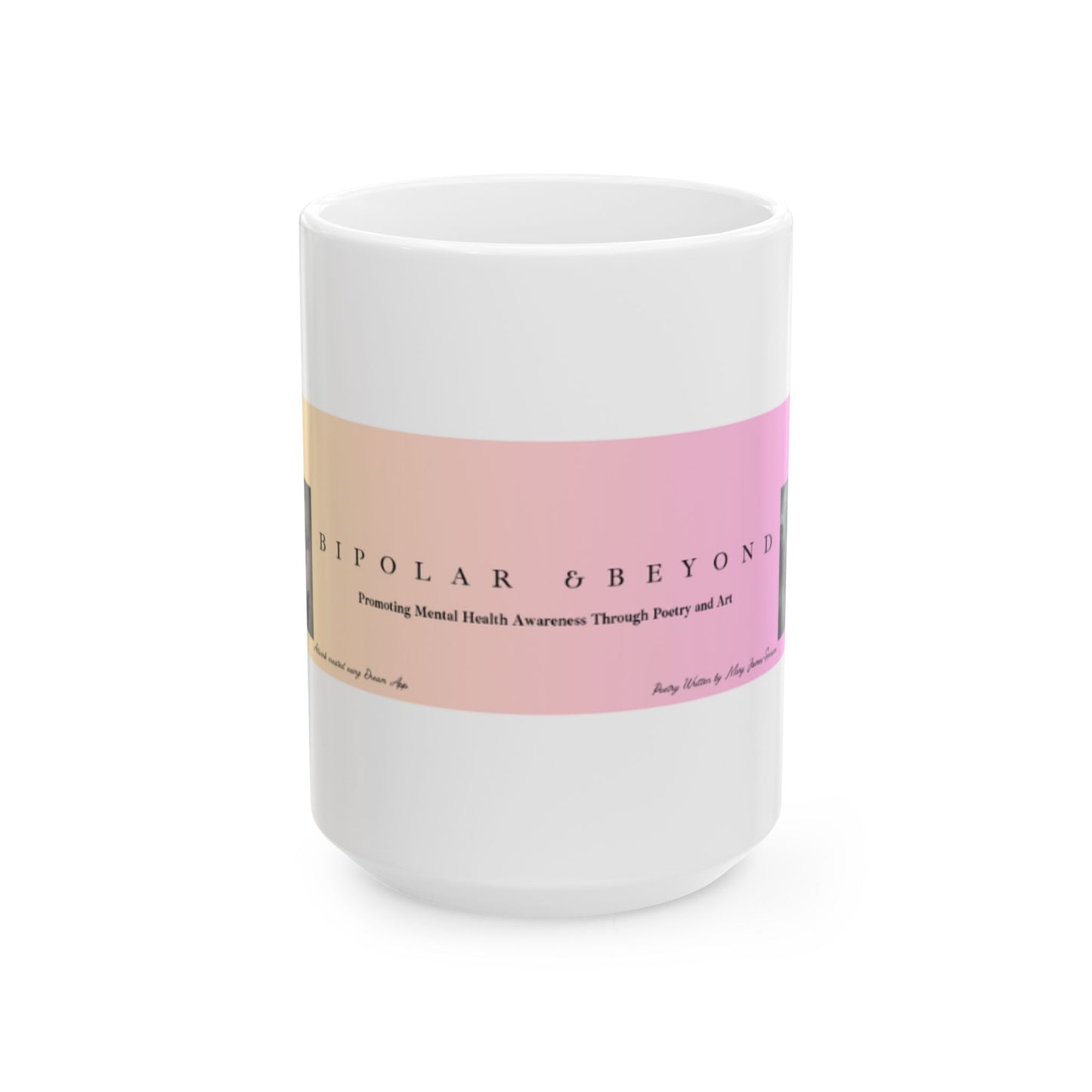 Bipolar & Beyond Ceramic Mug - Mental Health Awareness Coffee Cup