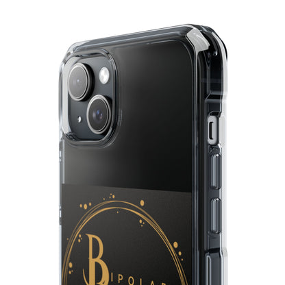 Magnetic Clear Impact Case - Bipolar & Beyond Poetry and Art Design