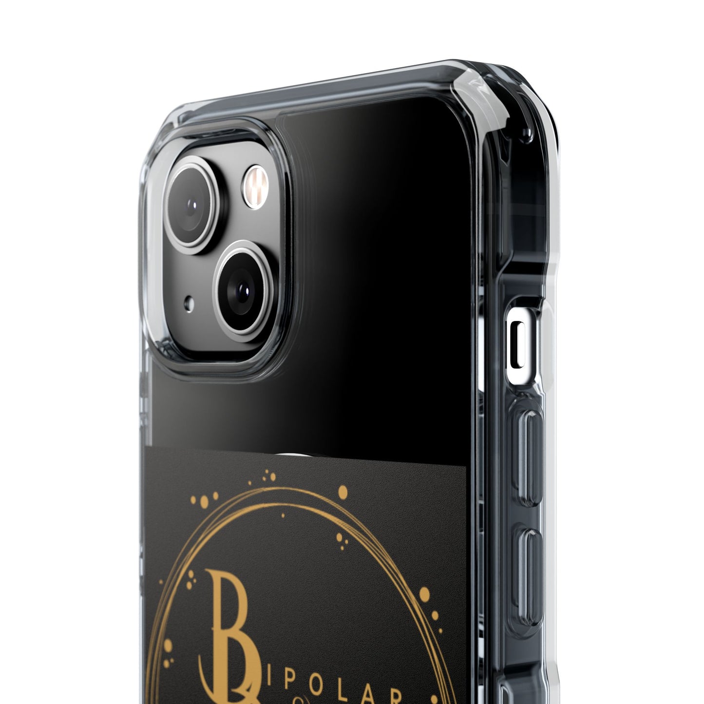 Magnetic Clear Impact Case - Bipolar & Beyond Poetry and Art Design