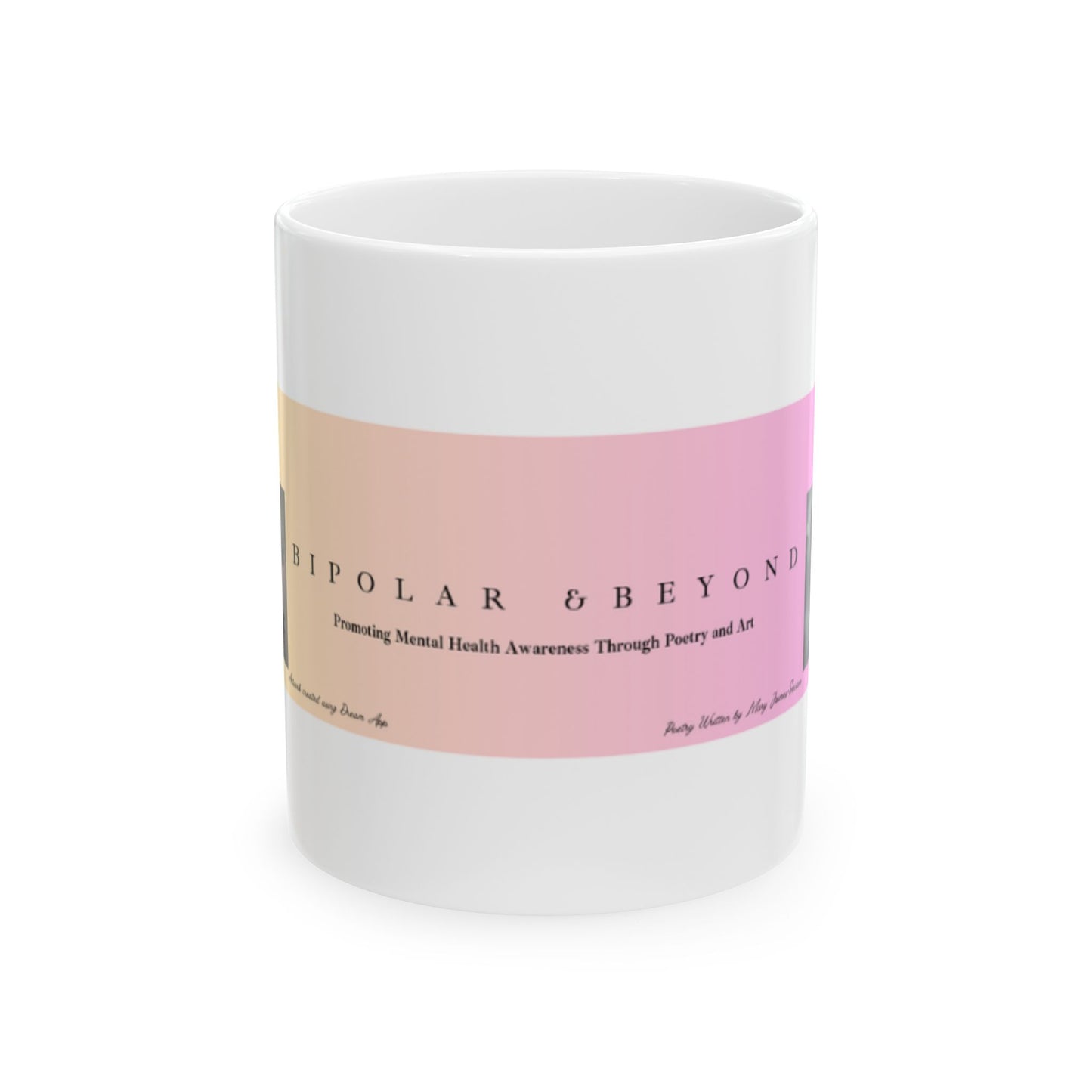 Bipolar & Beyond Ceramic Mug - Mental Health Awareness Coffee Cup