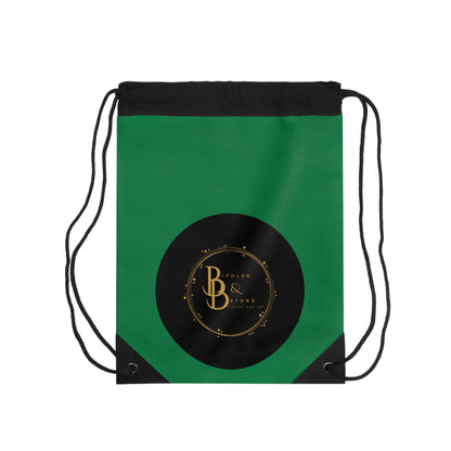 Stylish Drawstring Bag for Everyday Use - Eco-Friendly Green Design