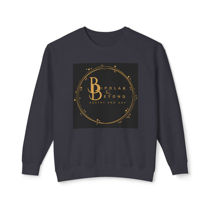 Bipolar & Beyond Unisex Lightweight Crewneck Sweatshirt - Poetry and Art Inspired