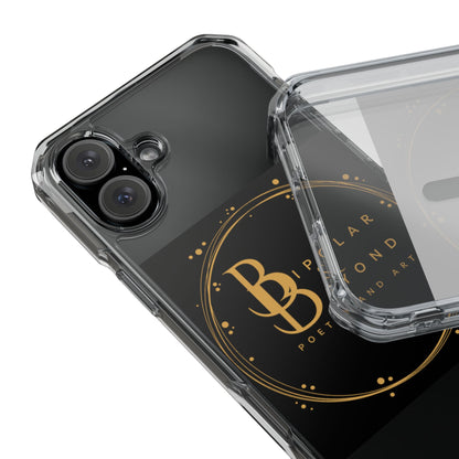 Magnetic Clear Impact Case - Bipolar & Beyond Poetry and Art Design