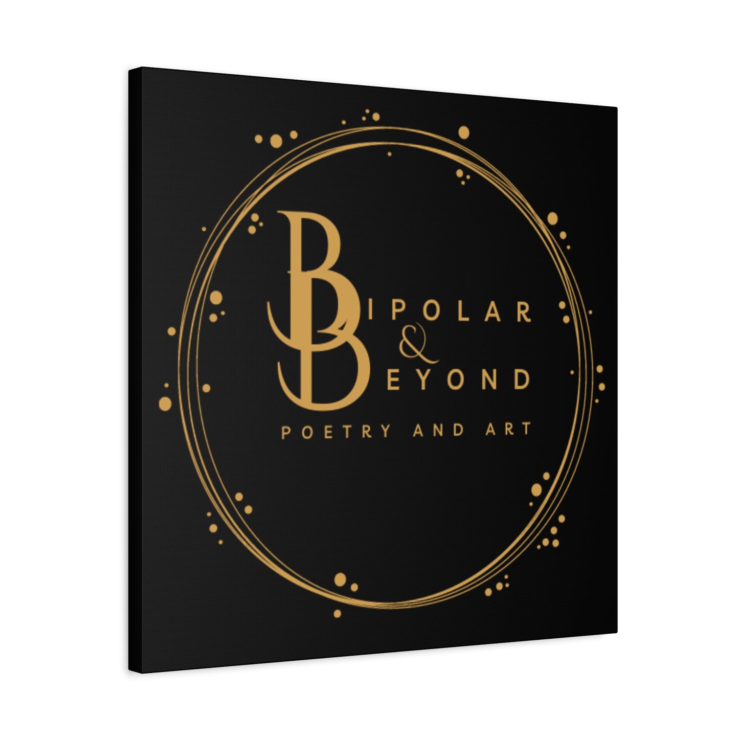 Artistic Matte Canvas Print - Bipolar & Beyond Poetry & Art