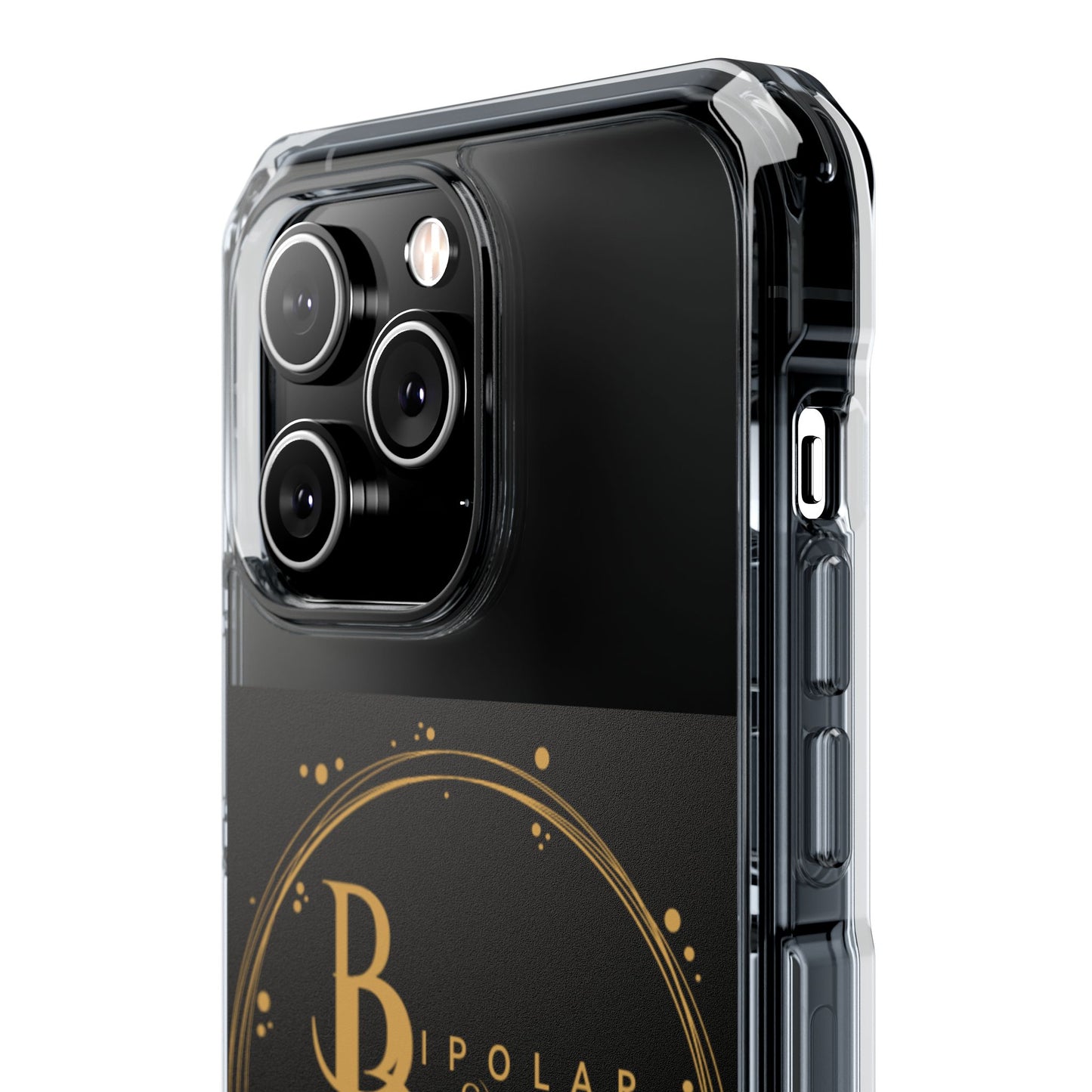 Magnetic Clear Impact Case - Bipolar & Beyond Poetry and Art Design