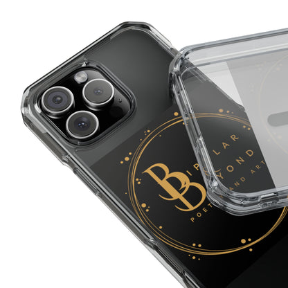 Magnetic Clear Impact Case - Bipolar & Beyond Poetry and Art Design